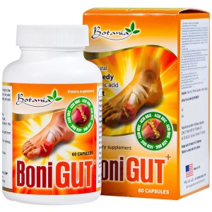 Viên uống hỗ trợ điều trị bệnh gout  BoniGut+ (60 viên/hộp)