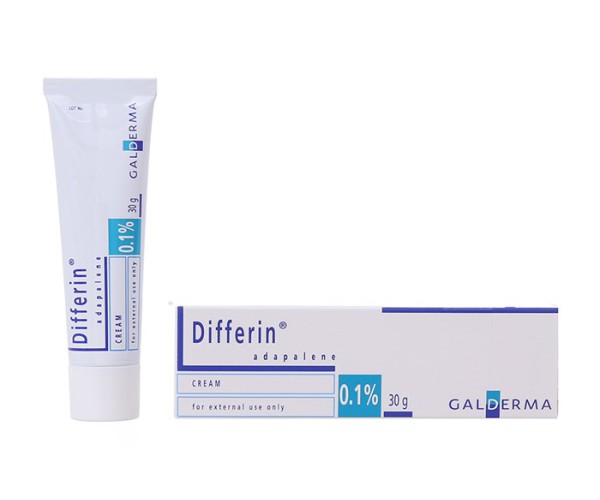 Kem trị mụn trứng cá Differin Cream 0.1% (30g)