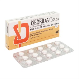 Thuốc điều trị triệu chứng đau đường tiêu hóa Debridat 100mg (2 vỉ x 15 viên/hộp)