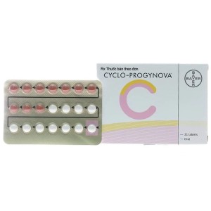Thuốc điều trị thiếu estrogen Cyclo-Progynova (21 viên/hộp)