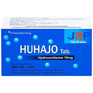 Thuốc điều trị suy vỏ thượng thận Huhajo Tab 10mg (10 vỉ x 10 viên/hộp)