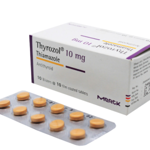 Thuốc trị bệnh lý tuyến giáp Thyrozol 10mg (10 vỉ x 10 viên/hộp)