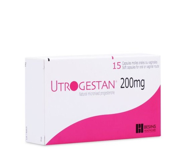 Thuốc điều hòa nội tiết tố Utrogestan 200mg (15 viên/hộp)