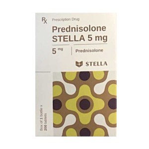 Thuốc kháng viêm Prednisolone Stella 5mg (200 viên/lọ)