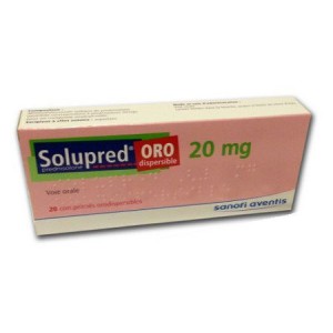 Thuốc kháng viêm Solupred 20mg (20 viên/hộp)