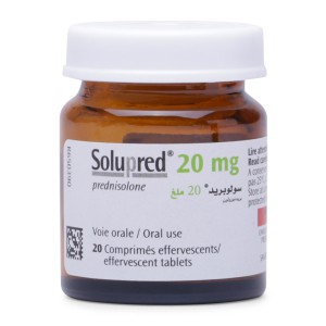 Thuốc kháng viêm Solupred 20mg (20 viên/lọ)