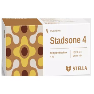 Thuốc kháng viêm Stadsone 4mg (10 vỉ x 10 viên/hộp)
