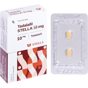 Thuốc trị rối loạn cương dương Tadalafil Stella 10mg (2 viên/hộp)