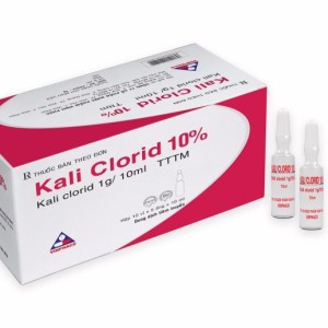 Dung dịch tiêm Kali Clorid 10% Vinphaco (50 ống/hộp)