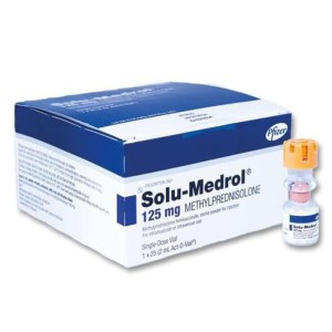 Dung dịch tiêm Solu-medrol 125mg (25 lọ/hộp)