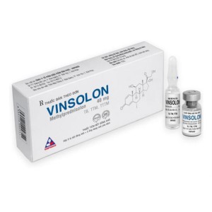 Thuốc tiêm Vinsolon 40mg (10 ống/hộp)