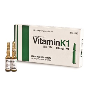 Dung dịch tiêm Vitamin K1 10mg/1ml Danapha (10 ống/hộp)