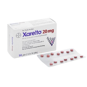 Thuốc chống đông Xarelto 20 mg (14 viên/hộp)