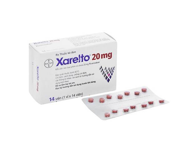 Thuốc chống đông Xarelto 20 mg (14 viên/hộp)