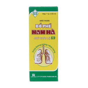 Siro ho Bổ phế Nam Hà Chỉ Khái Lộ KĐ (125ml)