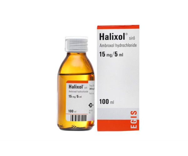 Siro tiêu đờm Halixol 15mg/5ml (100ml)