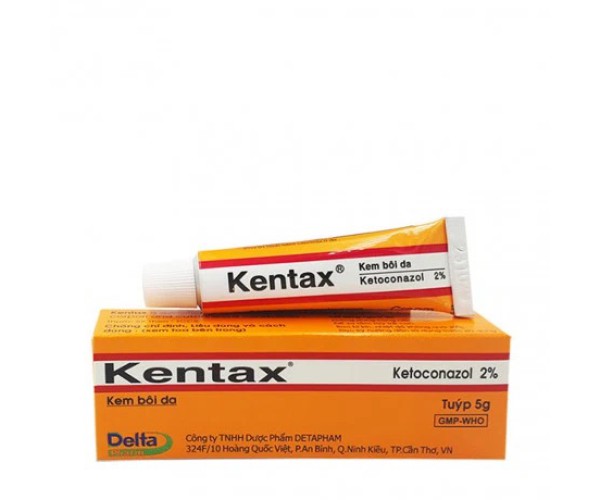 Kem bôi trị nấm da Kentax 2% (5g)