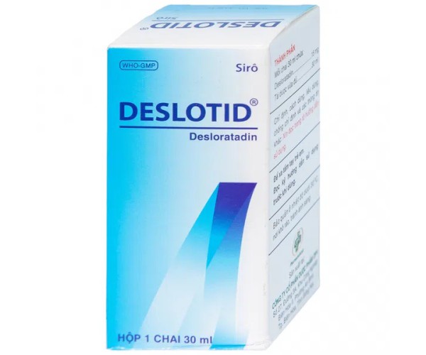 Siro điều trị viêm mũi dị ứng Deslotid OPV Syrup (30ml)