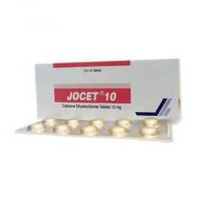 Thuốc chống dị ứng Jocet 10mg (10 vỉ x 10 viên/hộp)