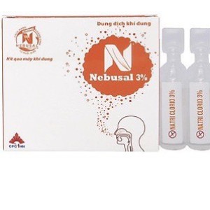 Dung dịch khí dung Nebusal 3% (5 ống/hộp)