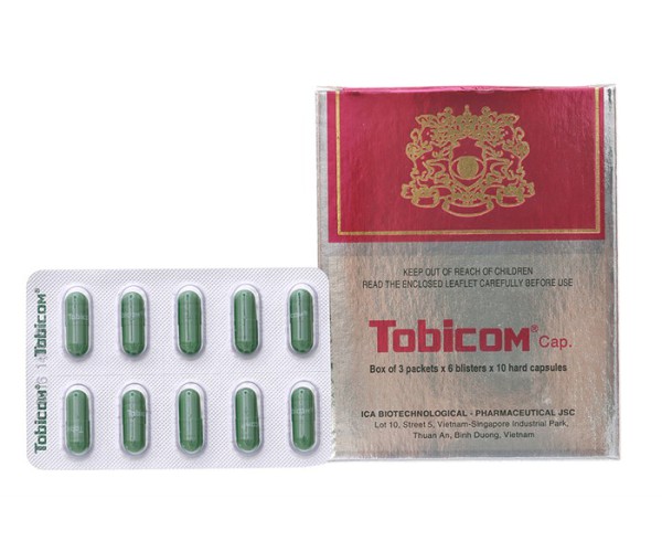 Thuốc bổ mắt Tobicom (18 vỉ x 10 viên/hộp)