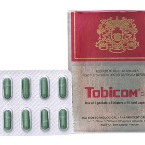 Thuốc bổ mắt Tobicom (18 vỉ x 10 viên/hộp)