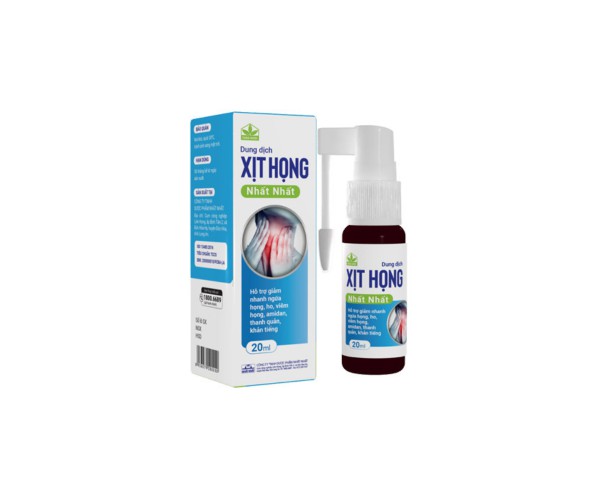 Dung dịch thảo dược Xịt họng Nhất Nhất (20ml)