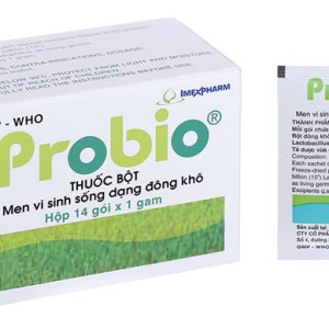Thuốc cốm vi sinh sống dạng khô điều trị viêm ruột cấp và mãn tính Probio (14 gói/hộp)