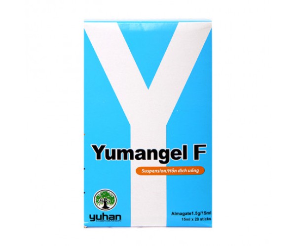 Thuốc trị loét dạ dày, tá tràng Yumangel F (20 gói/hộp)