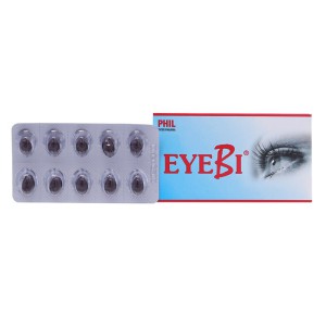 Thuốc hỗ trợ điều trị, cải thiện thị lực Eyebi (3 vỉ x 10 viên/hộp)