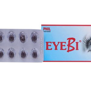 Thuốc hỗ trợ điều trị, cải thiện thị lực Eyebi (3 vỉ x 10 viên/hộp)