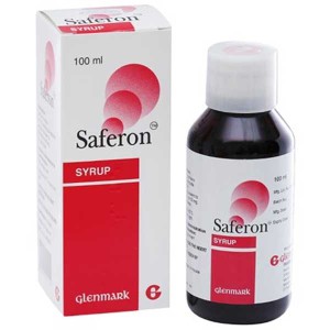 Siro điều trị thiếu máu do thiếu sắt Saferon syrup (100ml)