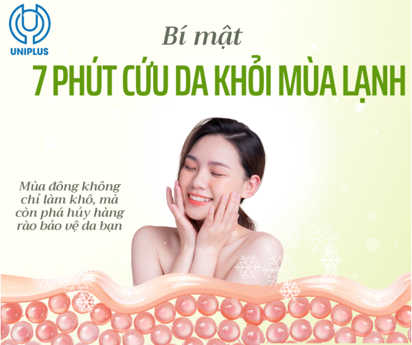 BÍ MẬT 7 PHÚT: Cứu Làn Da Khỏi Mùa Đông Khốc Liệt BÍ MẬT 7 PHÚT: Cứu Làn Da Khỏi Mùa Đông Khốc Liệt