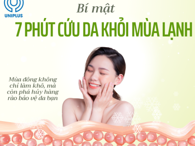 BÍ MẬT 7 PHÚT: Cứu Làn Da Khỏi Mùa Đông Khốc Liệt 