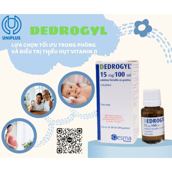 Thuốc Dedrogyl 15mg/100ml 