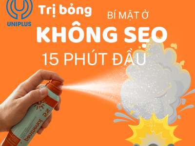 Trị bỏng không sẹo : Bí mật nằm ở 15 phút đầu tiên 