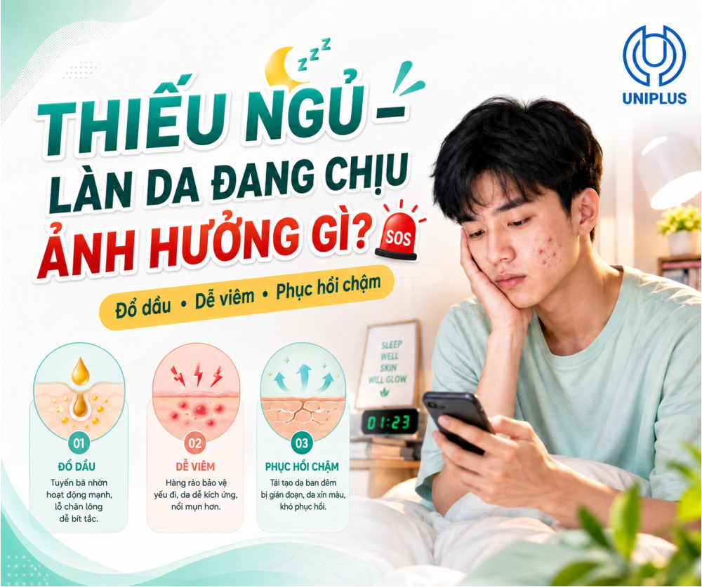 Thức khuya có gây mụn không? 3 ảnh hưởng của thiếu ngủ đến da Thức khuya có gây mụn không? 3 ảnh hưởng của thiếu ngủ đến da