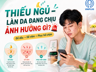 Thức khuya có gây mụn không? 3 ảnh hưởng của thiếu ngủ đến da