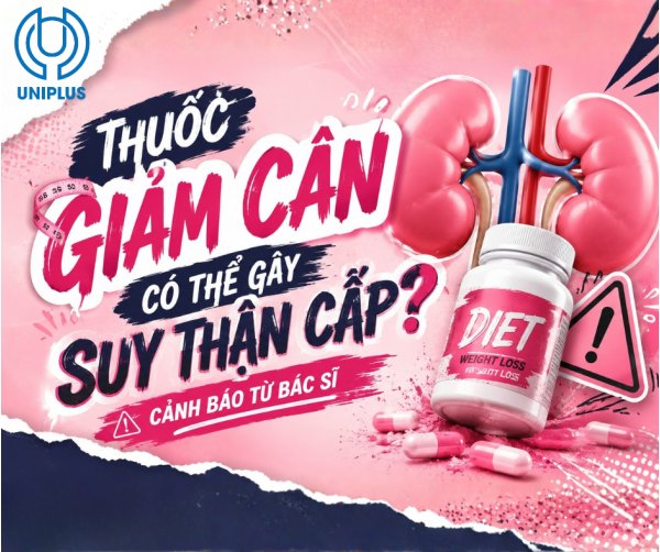 Thuốc Giảm Cân Có Thể Gây Suy Thận Cấp? 4 Cơ Chế Nguy Hiểm Cần Biết Thuốc Giảm Cân Có Thể Gây Suy Thận Cấp? 4 Cơ Chế Nguy Hiểm Cần Biết