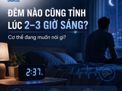 Đêm nào cũng tỉnh lúc 2–3 giờ sáng: Cơ thể đang muốn nói gì?  