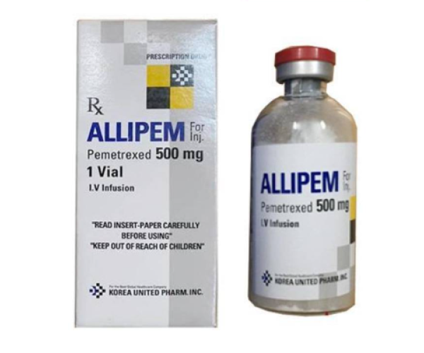 Thuốc  Allipem Pemetrexed 500mg