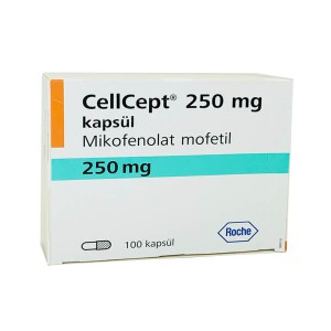 Thuốc điều trị dự phòng thải ghép  Cellcept 250mg (100 viên/hộp)