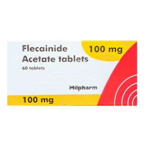 Thuốc phòng  và điều trị loạn nhịp tim  Flecainide 100mg Milpharm (60 viên/hộp)
