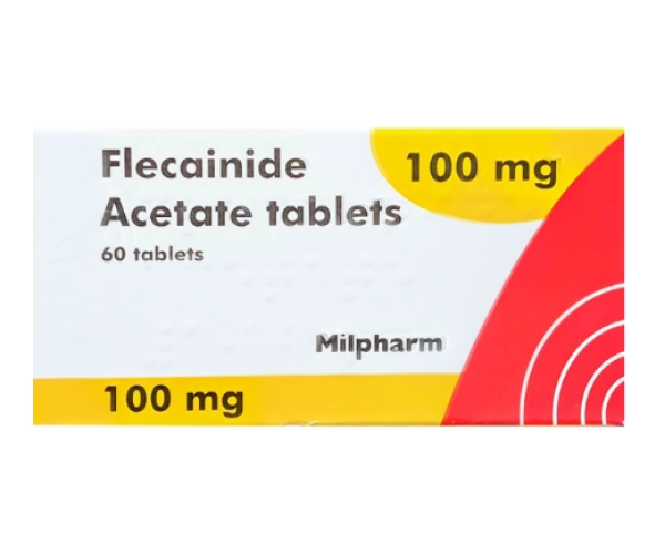 Thuốc phòng  và điều trị loạn nhịp tim  Flecainide 100mg Milpharm (60 viên/hộp)