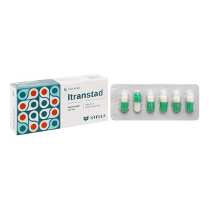Thuốc Itranstad 100gm ( 1vỉ x 6 viên )  trị nhiễm nấm Candida