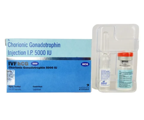 Thuốc Điều trị hiến muộn  IVF hCG 5000IU 