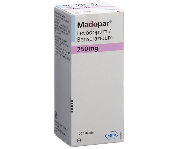 Thuốc trị Parkinson Madopar 250mg (100 viên/chai)