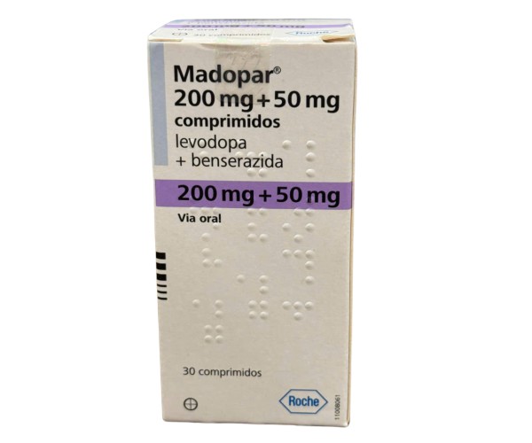 Thuốc trị Parkinson Madopar 250mg (30 viên/chai)