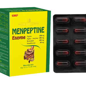 Men tiêu hóa  Menpeptine Enzyme ( 10 viên x 10 vỉ ) 