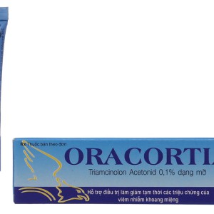 Thuôc mỡ  Oracortia 0.1% 